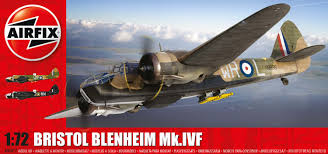 Bristol Blenheim Mk.IV Fighter 1/72 Scale Airfix 04017