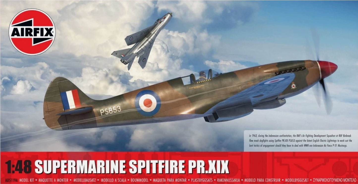 Supermarine Spitfire PR. XIX - 1/48 Scale - Airfix - A05119A