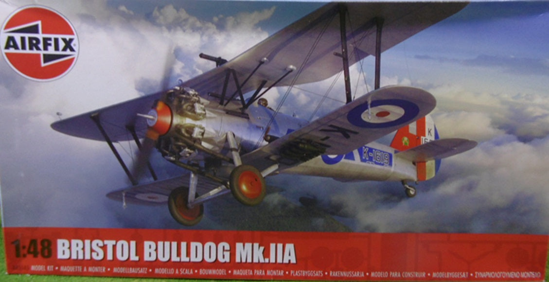Bristol Bulldog Mk.IIA - 1/48 Scale - Airfix - A05145