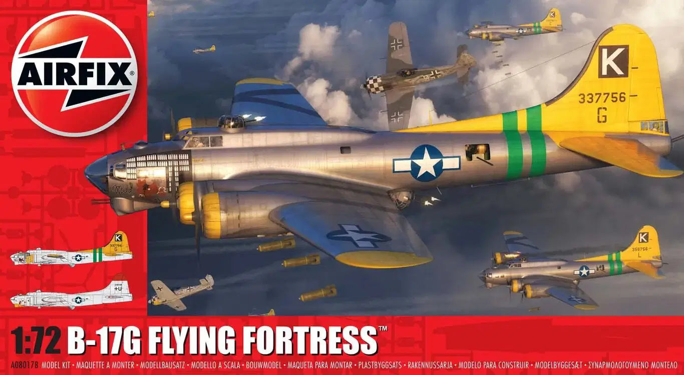 Boeing B-17G Flying Fortress 1/72 Scale Airfix A08017B