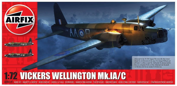 Vickers Wellington Mk.1A/C 1/72 Scale Airfix A08019
