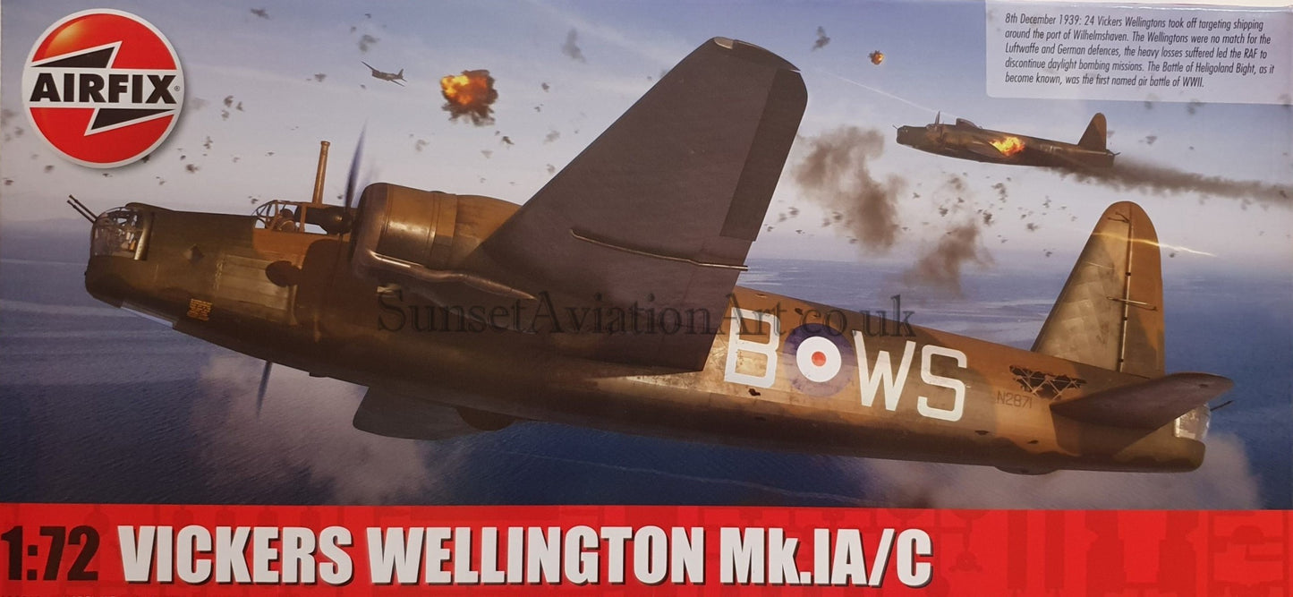 Vickers Wellington Mk.1A/C - 1/72 Scale Airfix A08019A