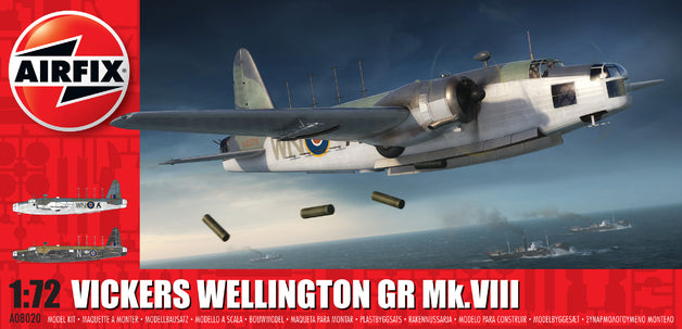Vickers Wellington GR Mk.VIII 1/72 Scale Airfix A08020
