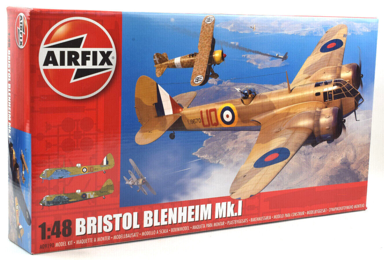 Bristol Blenheim Mk.1 1/48 Scale Airfix A09190