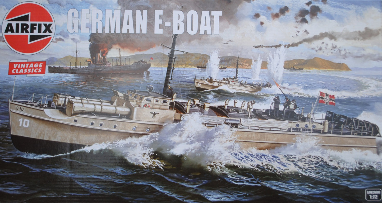 German E-Boat - 1-72 Scale - Airfix _ A10280V