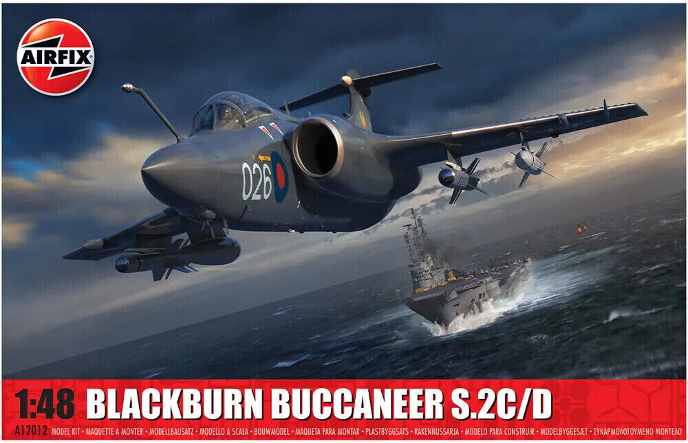 Blackburn Buccaneer S.2 1/48 Scale Airfix A12012