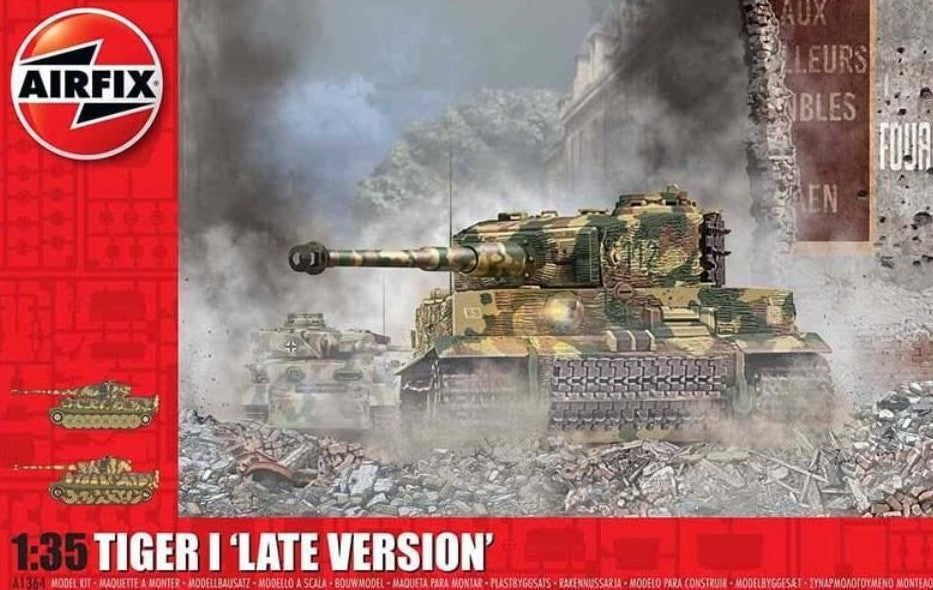 Tiger 1 Late Version 1/35 Scale Airfix A1364