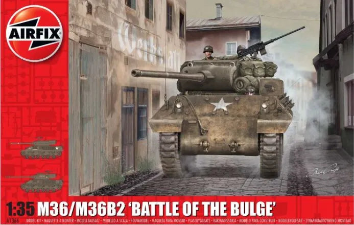 M36/M36B2 Battleof the Bulge 1/35 Scale Airfix A1366