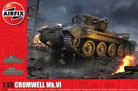 Cruiser Mk.VIII A27M Cromwell Mk.VI 1/35 Scale Airfix A1374