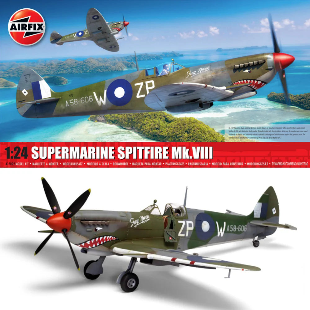 Supermarine Spitfire Mk.VIII - 1/24 Scale Airfix A17002