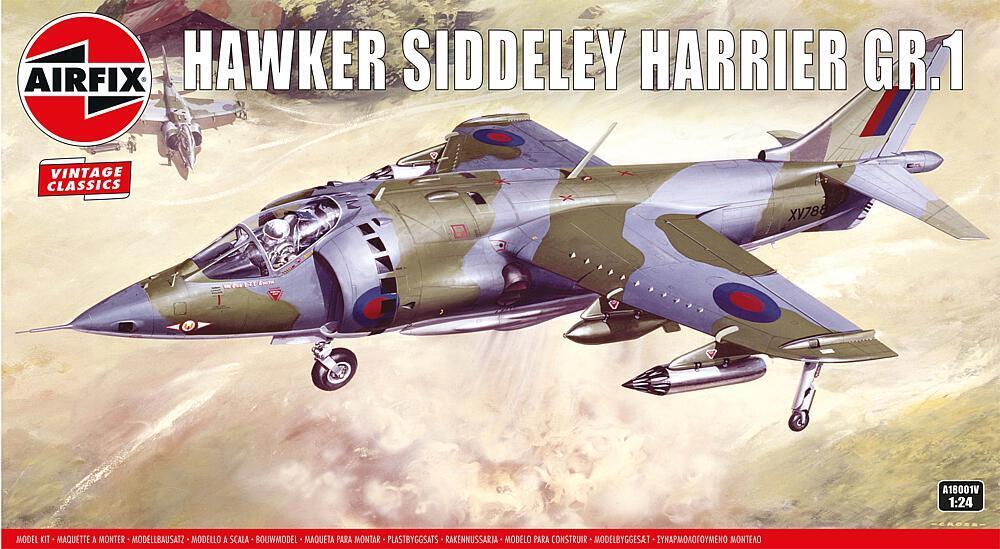 Hawker Siddeley Harrier GR.1 1/24 Scale Airfix A18001V