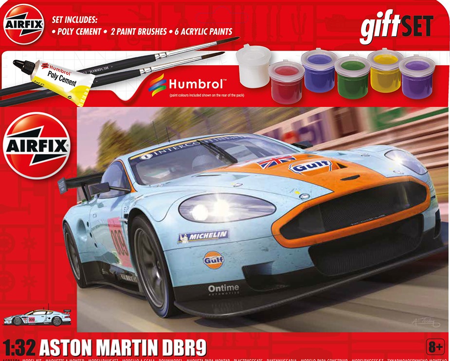 Aston Martin DBR.9 Gift Set - 1/32 Scale Airfix A50110A