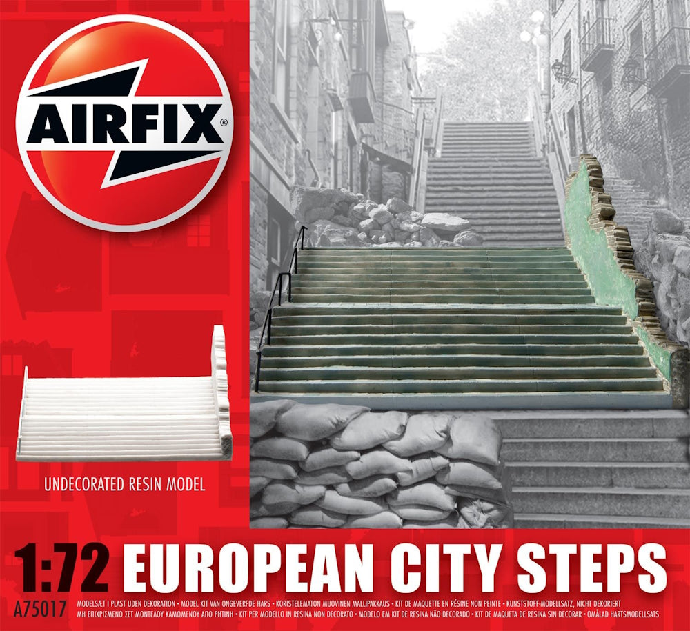 European City Steps 1/72 Scale Airfix A75017
