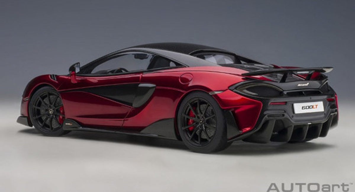 Mclaren 600LT Volcano Red 1/18 Scale Auto Art AA76085