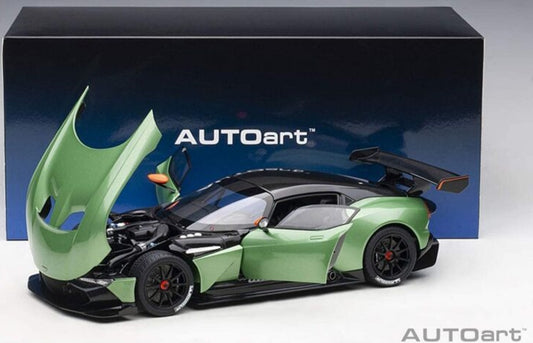 Aston Martin Vulcan Met Green 1/18 Scale Auto Art AA70263