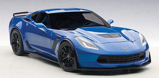 Chevrolet Corvette C7 Z06 Laguna Blue Tintcoat  1/18 Scale Auto Art AA71265
