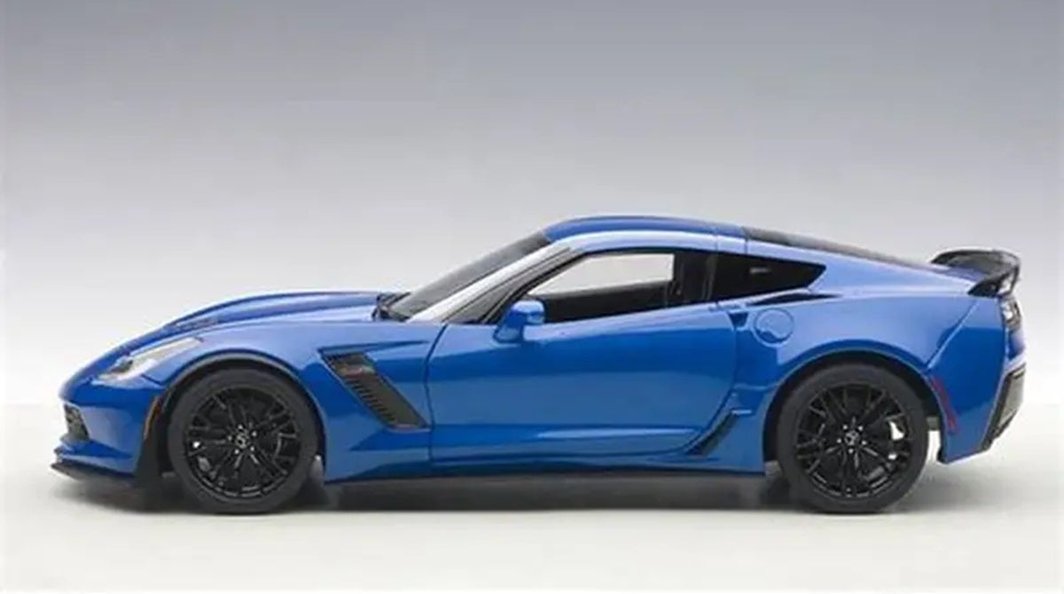 Chevrolet Corvette C7 Z06 Laguna Blue Tintcoat 1/18 Scale Auto Art AA71265