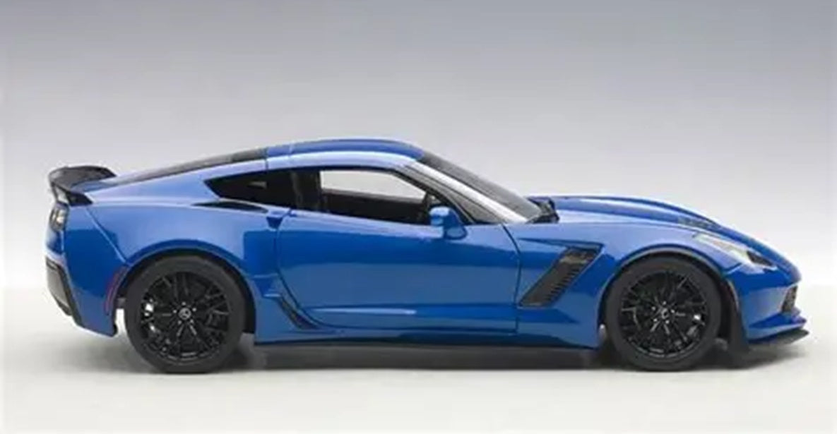 Chevrolet Corvette C7 Z06 Laguna Blue Tintcoat 1/18 Scale Auto Art AA71265
