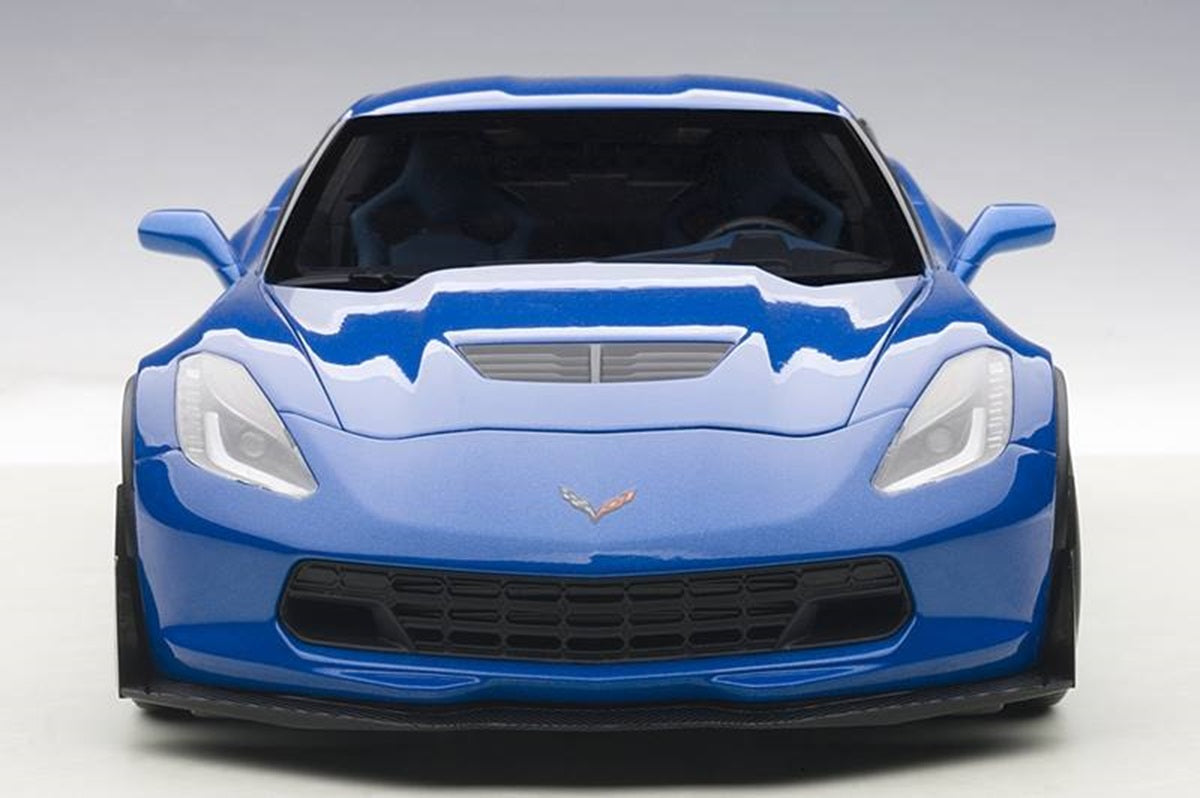 Chevrolet Corvette C7 Z06 Laguna Blue Tintcoat 1/18 Scale Auto Art AA71265