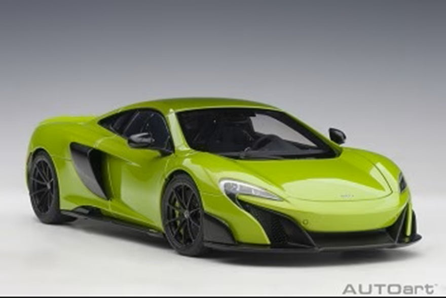 Mclaren 675 Lt Napier Green 1/18 Scale Auto Art AA76049