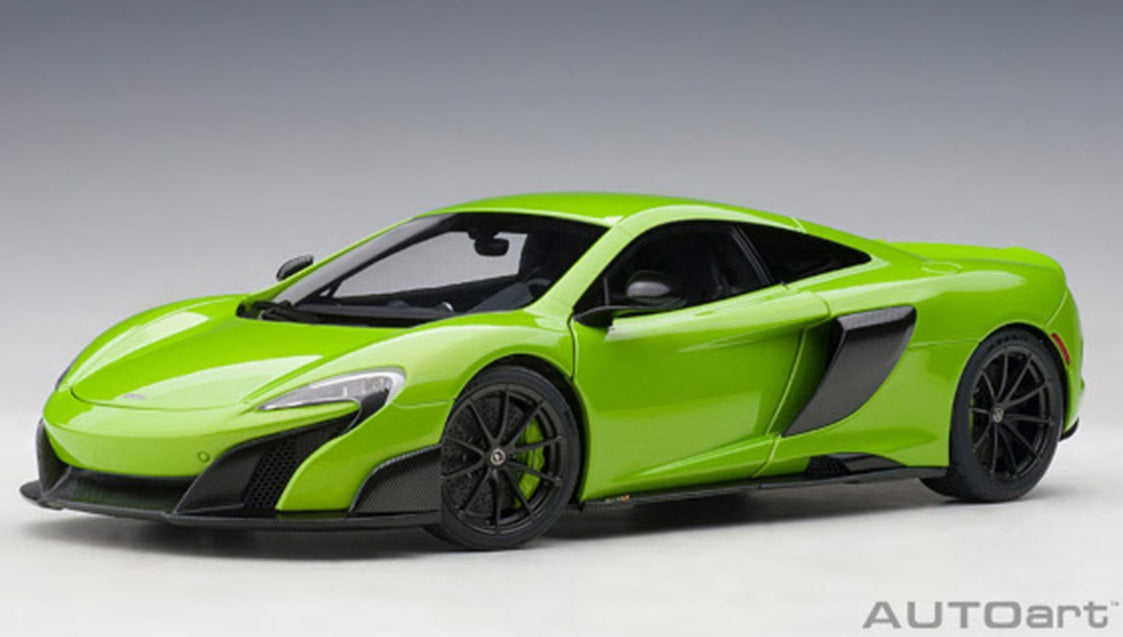 Mclaren 675 Lt Napier Green 1/18 Scale Auto Art AA76049