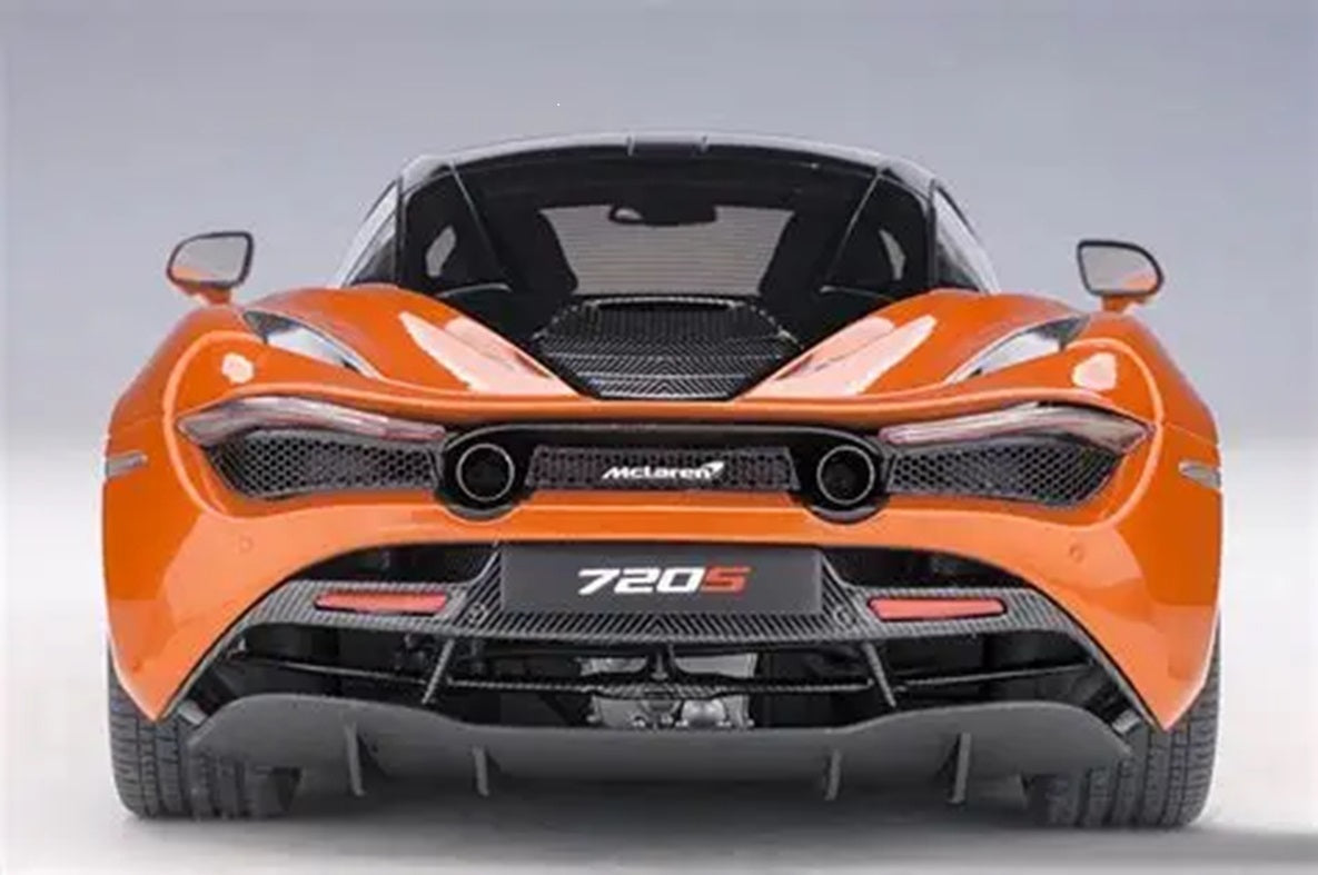 Mclaren 720s Azores Orange 1/18 Scale Auto Art AA76074