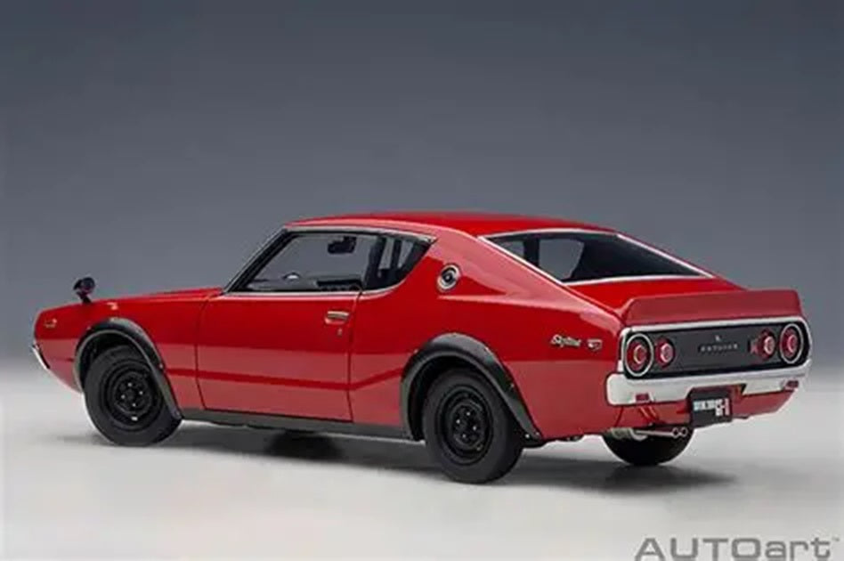 Nissan Skyline 2000GT-R KPGC110 Red 1/18 Scale Auto Art AA77473