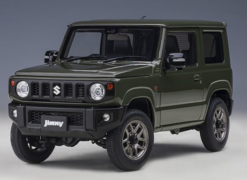 Suzuki Jimny JB64 Jungle Green 1/18 Scale Auto Art AA78504