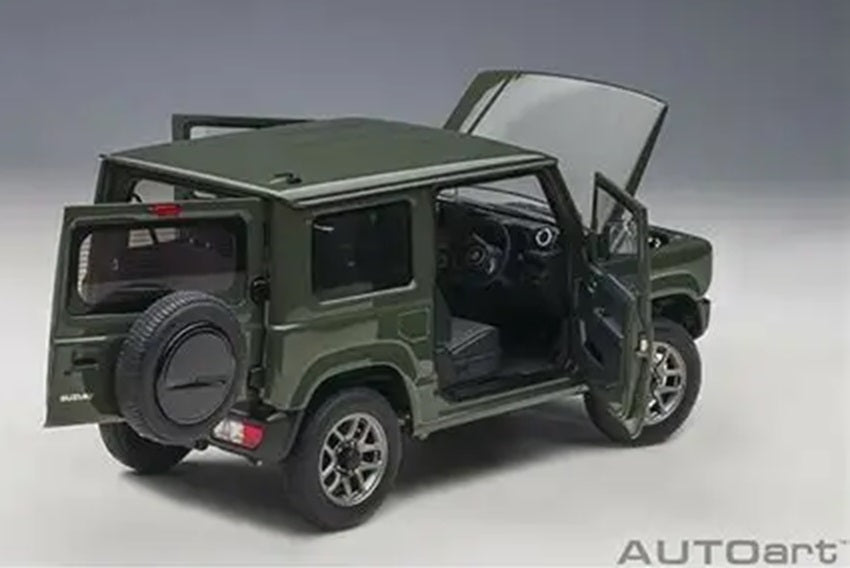 Suzuki Jimny JB64 Jungle Green 1/18 Scale Auto Art AA78504