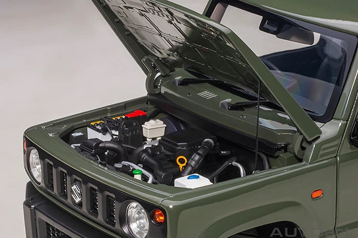 Suzuki Jimny JB64 Jungle Green 1/18 Scale Auto Art AA78504