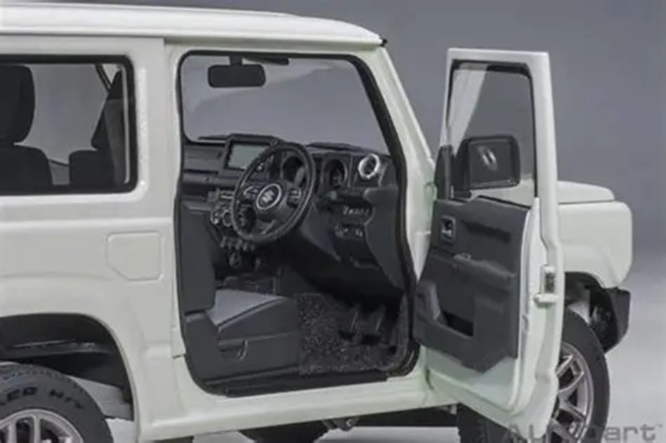Suzuki Jimny JB64 Whiite Pearl 1/18 Scale Auto Art AA78505