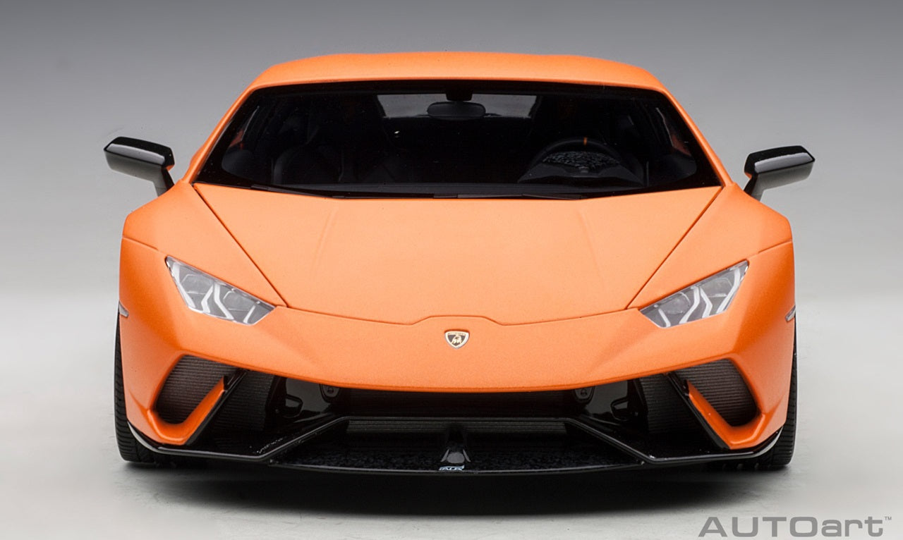 Lamborghini Huracan Performante Matt Orange 1/18 Scale Auto Art AA79152
