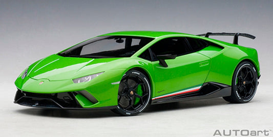 Lamborghini Huracan Performante Pearl Green  1/18 Scale Auto Art AA79154