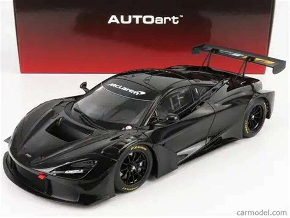 Mclaren 720S GT3 Gloss Black 1/18 Scale Auto Art AA81941