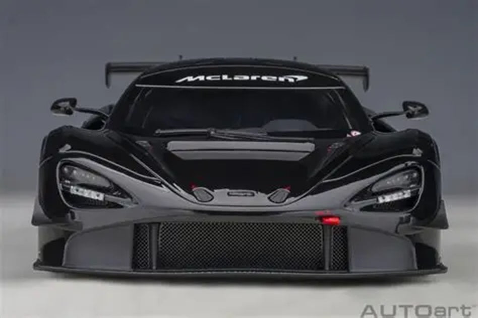 Mclaren 720S GT3 Gloss Black 1/18 Scale Auto Art AA81941