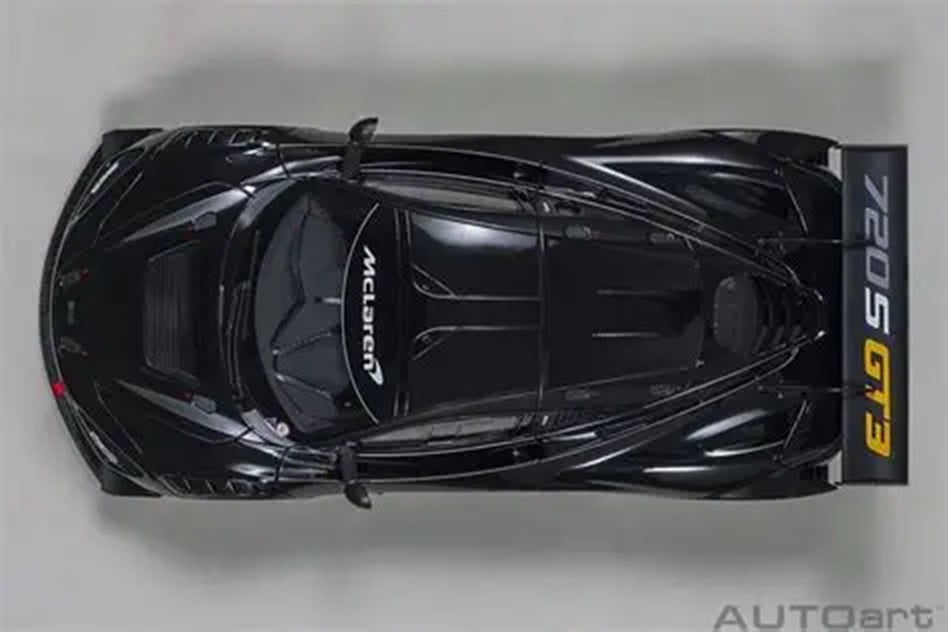 Mclaren 720S GT3 Gloss Black 1/18 Scale Auto Art AA81941
