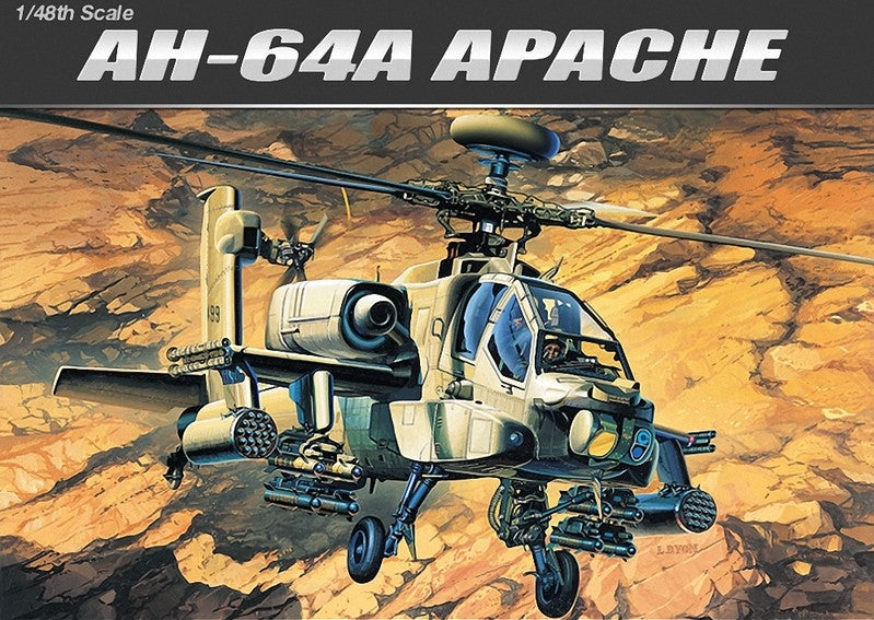 AH-64A Apache (MSIP) - 1/48 Scale Academy 12262