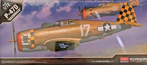 P-47D "Razor Back" - 1/72 Scale Academy 12492