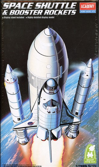Space Shuttle with Rockets - 1/288 Scale Academy 12707