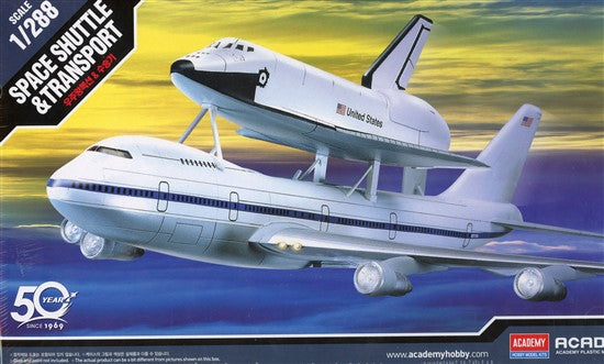 Space Shuttle & Boeing 747 - 1/288 Scale Academy 12708