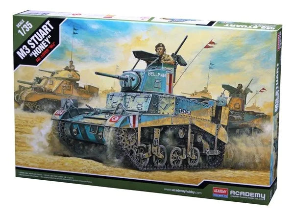 British M3 Stuart Honey - 1/35 Scale Academy 13270