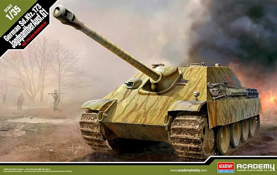 Sd.Kfz.173 Jagdpanther Ausf.G1 - 1/35 Scale Academy 13539