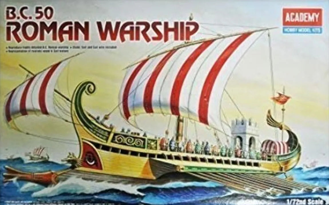 Roman Warship Circa BC50 - 1/72 Scale Academy 14207
