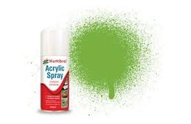 Lime Gloss Acrylic Spray Can 150ml - Humbrol AD6038