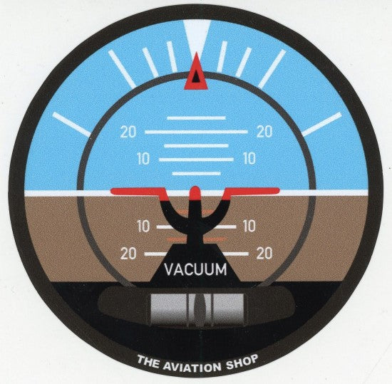 Arteficial Horizon Sticker - AI-4