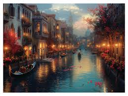 Dawn in Venice 1000 Piece Anatolian Puzzle ANA1178