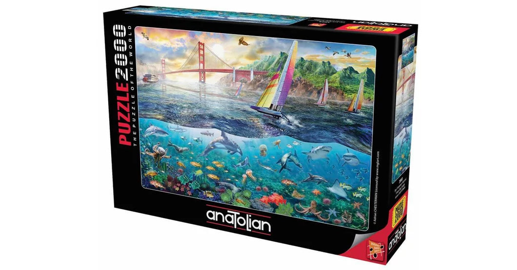 Frisco Bay Bridge - 2000 Piece Anatolian Puzzle ANA3968