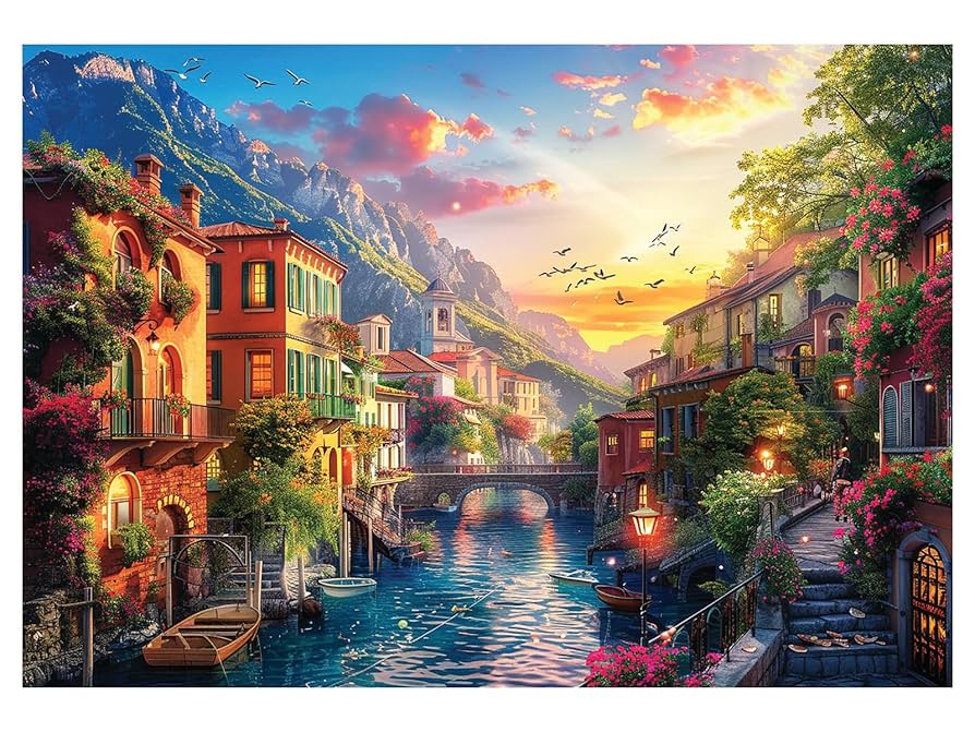 Mediterranean Village - 2000 Piece Anatolian Puzzle ANA3969