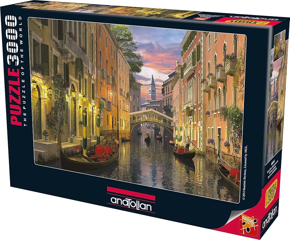 Venice at Dusk - 3000 Piece Anatolian Puzzle ANA4904