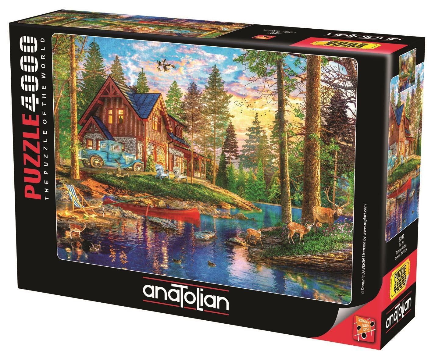 Summer Cabin - 4000 Piece Anatolian Puzzle ANA5206